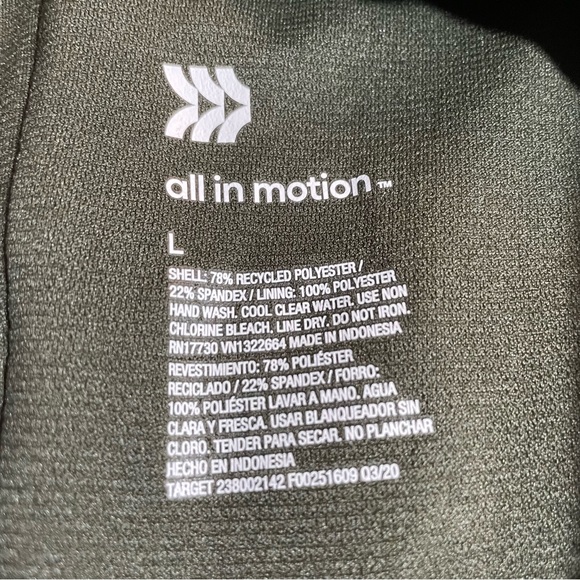 All In Motion Long Sleeve Swimsuit L - Picture 4 of 8